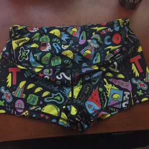 Beastworx taco CrossFit shorts Medium